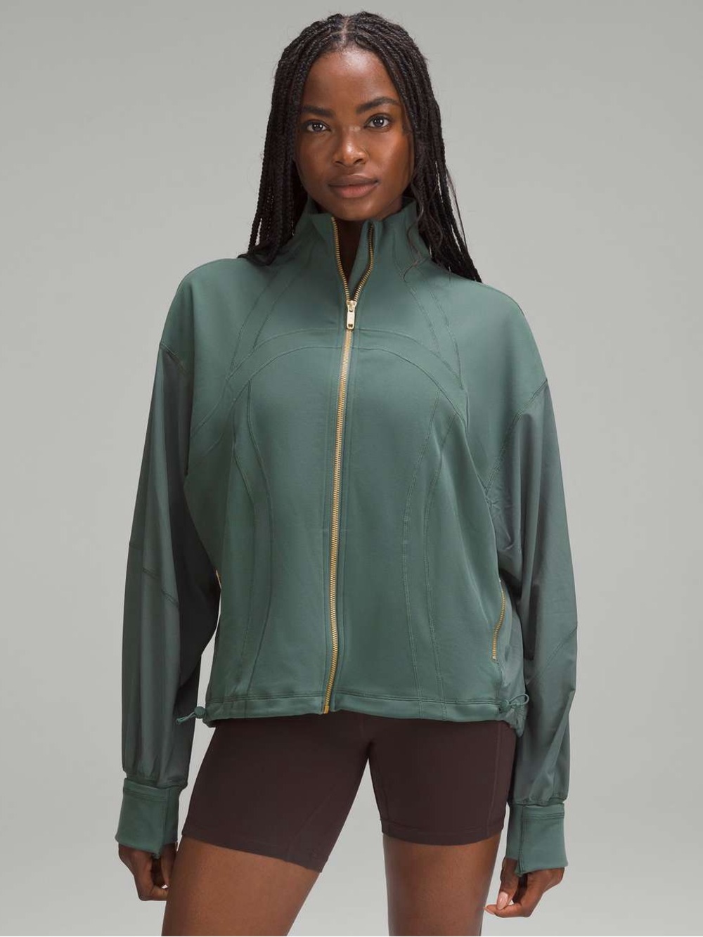 Lululemon Define Relaxed-Fit Jacket - Dark Forest - Size 6